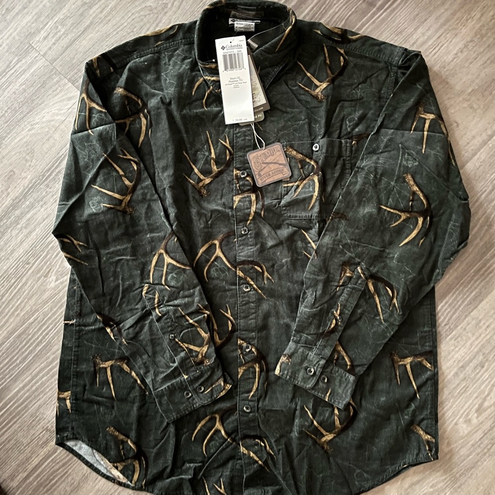 [Brand New] Columbia River Lodge Long Sleeve Corduroy Shirt Size XL